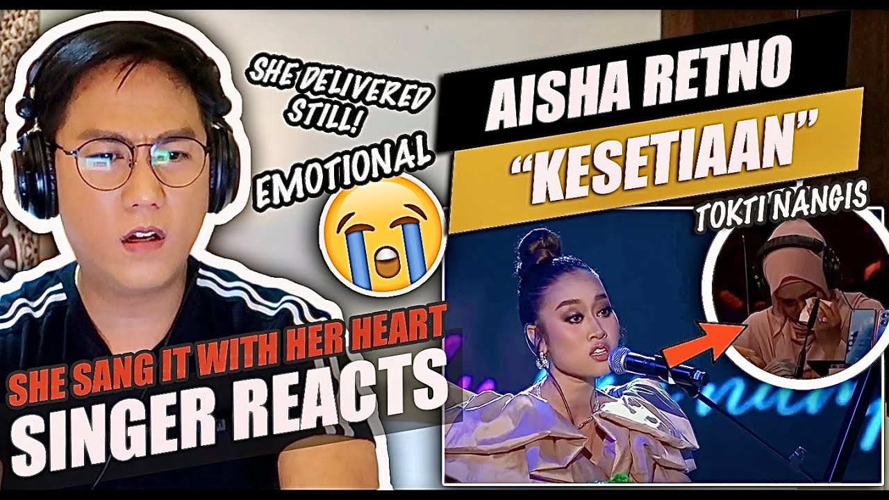 AISHA RETNO - KESETIAAN | MINGGU 3 | BIG STAGE 2022 | SINGER REACTION