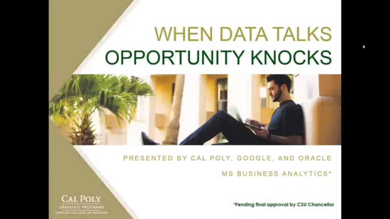 MS in Business Analytics Webinar