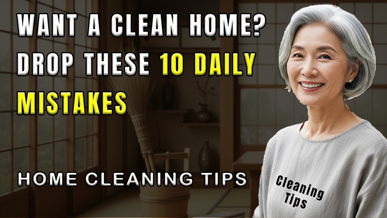 Struggling to Keep Your Home Clean? Ditch These 10 Dirty Habits Today – Seniors Cleaning Tips