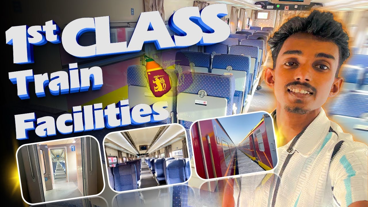 “First Class on Sri Lanka’s Famous Yal Devi Train – Full Experience!🚆🇱🇰