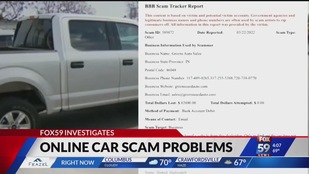 Man loses $82,000 in fraudulent car sale, BBB issues warning for consumers