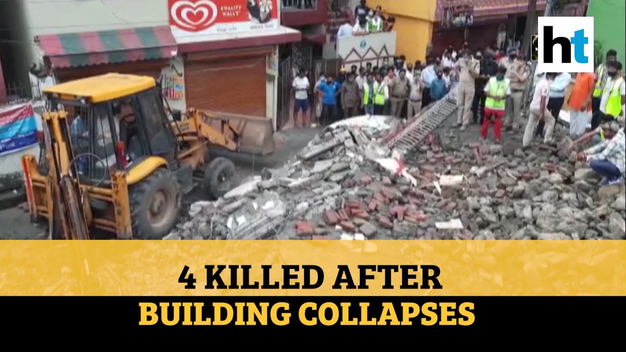 Four dead in Dehradun building collapse, rescue operation underway