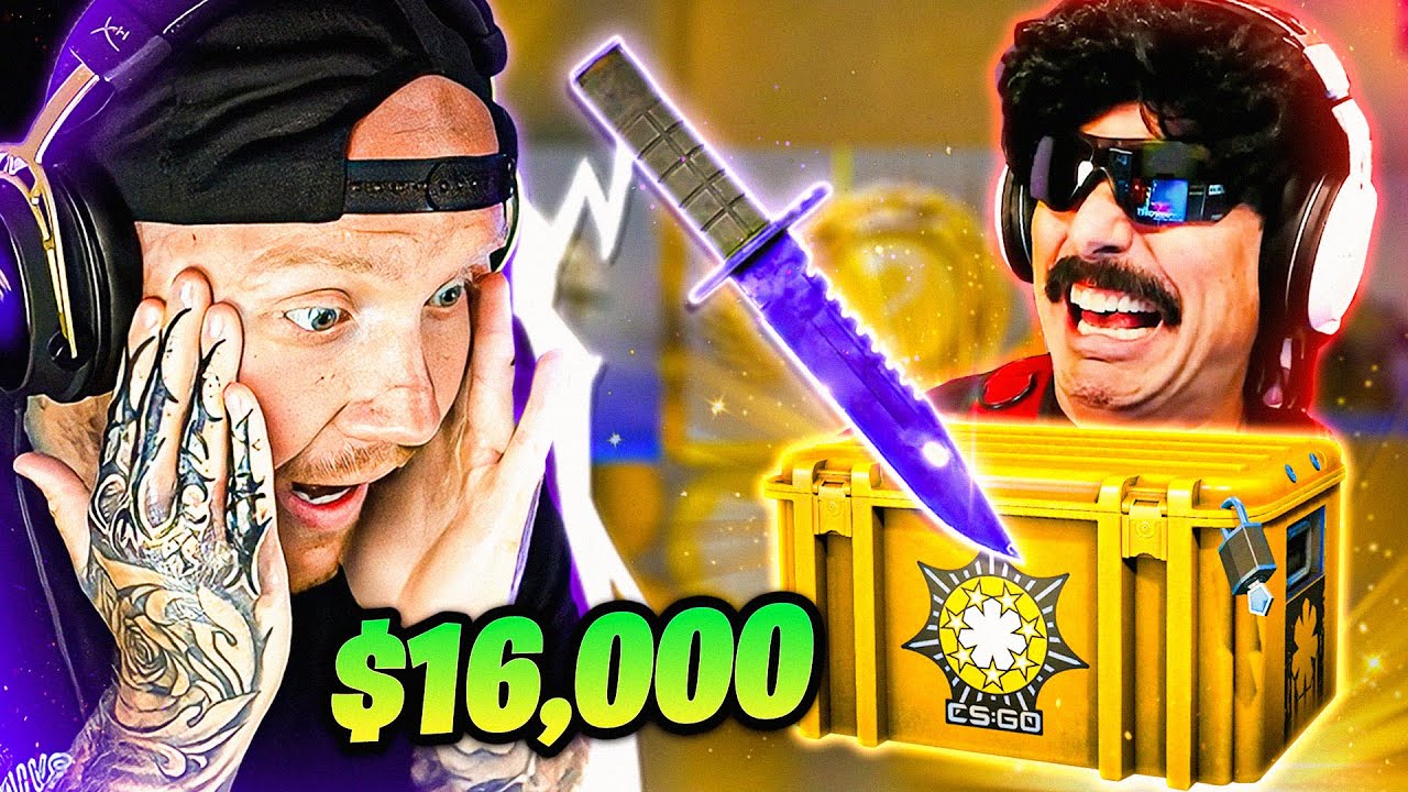 TIMTHETATMAN REACTS TO DRDISRESPECT $16,000 KNIFE