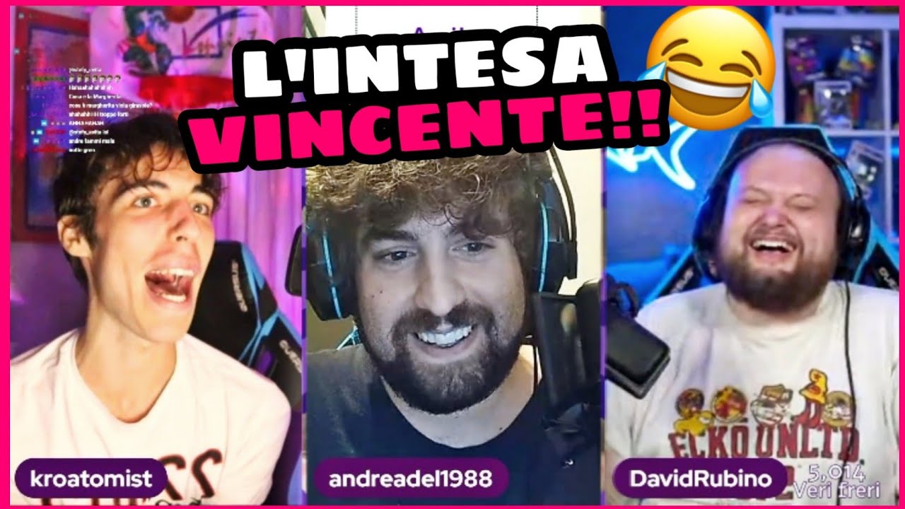 L' INTESA VINCENTE CON ANDREADEL1988 E RUBINO!!