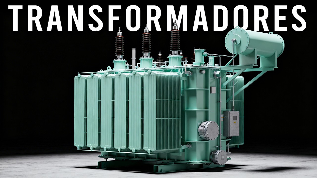 C&oacute;mo funcionan los TRANSFORMADORES de POTENCIA? | Animaci&oacute;n 3D &Eacute;pica