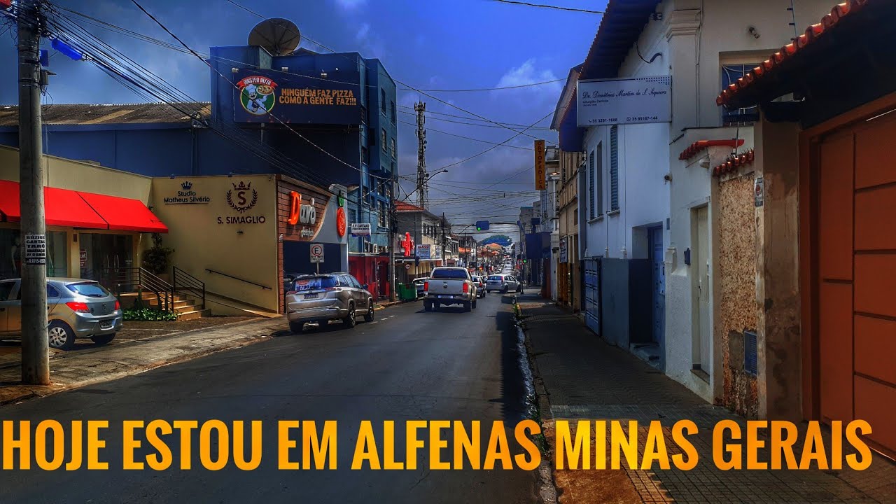 HOJE ESTOU EM ALFENAS MINAS GERAIS