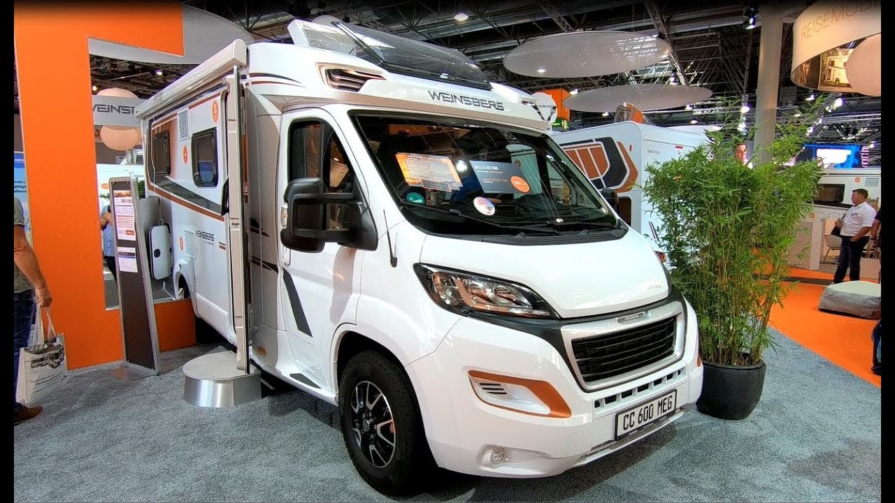 Weinsberg Cara Comfort Compact CC 600 MEG Pepper RV Camper Van Peugeot walkaround + interior V0395