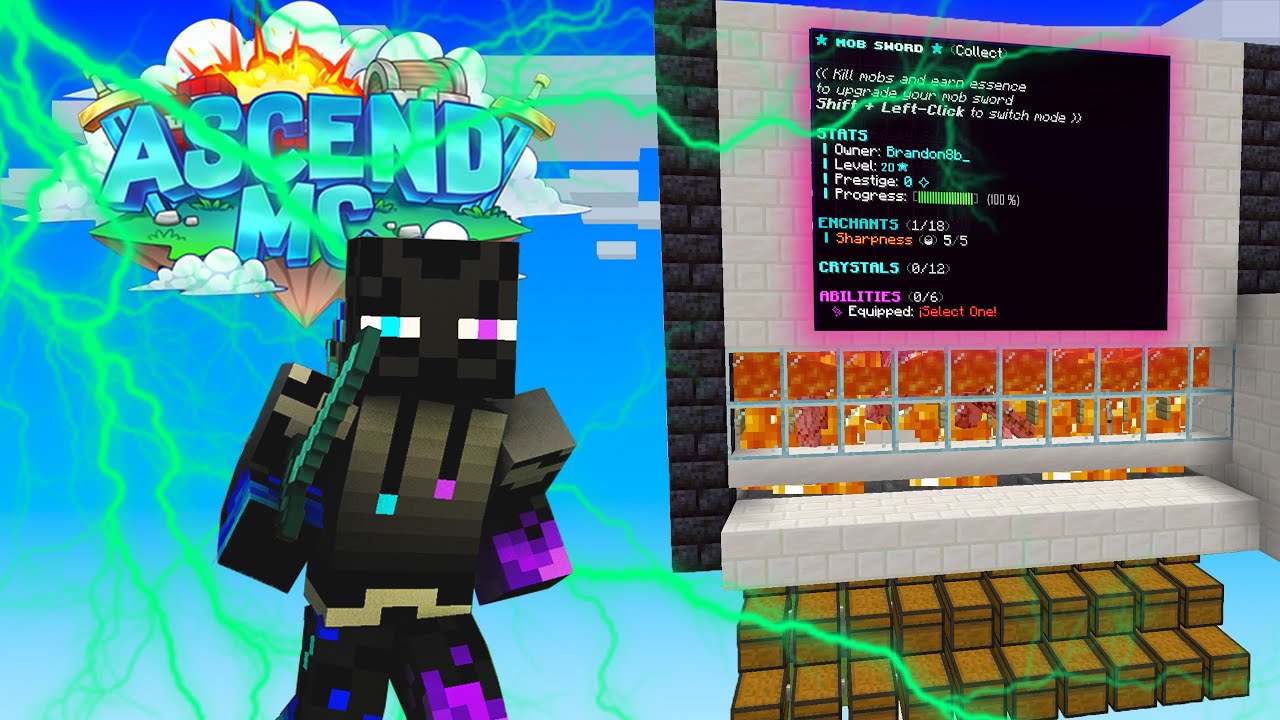 Starting My First Mob & Iron Farm! | AscendMC