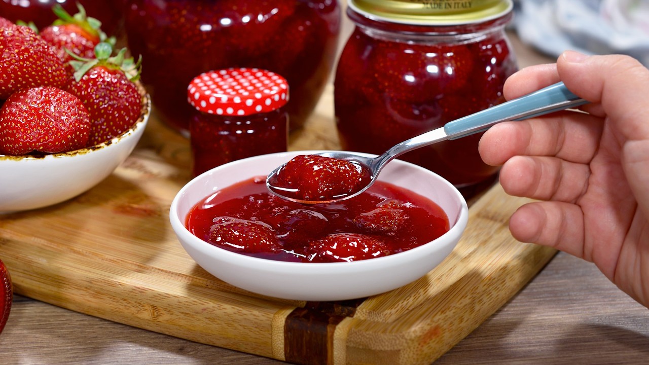 Dulceata perfecta de capsuni, o dulceata minunata si aromata | JamilaCuisine