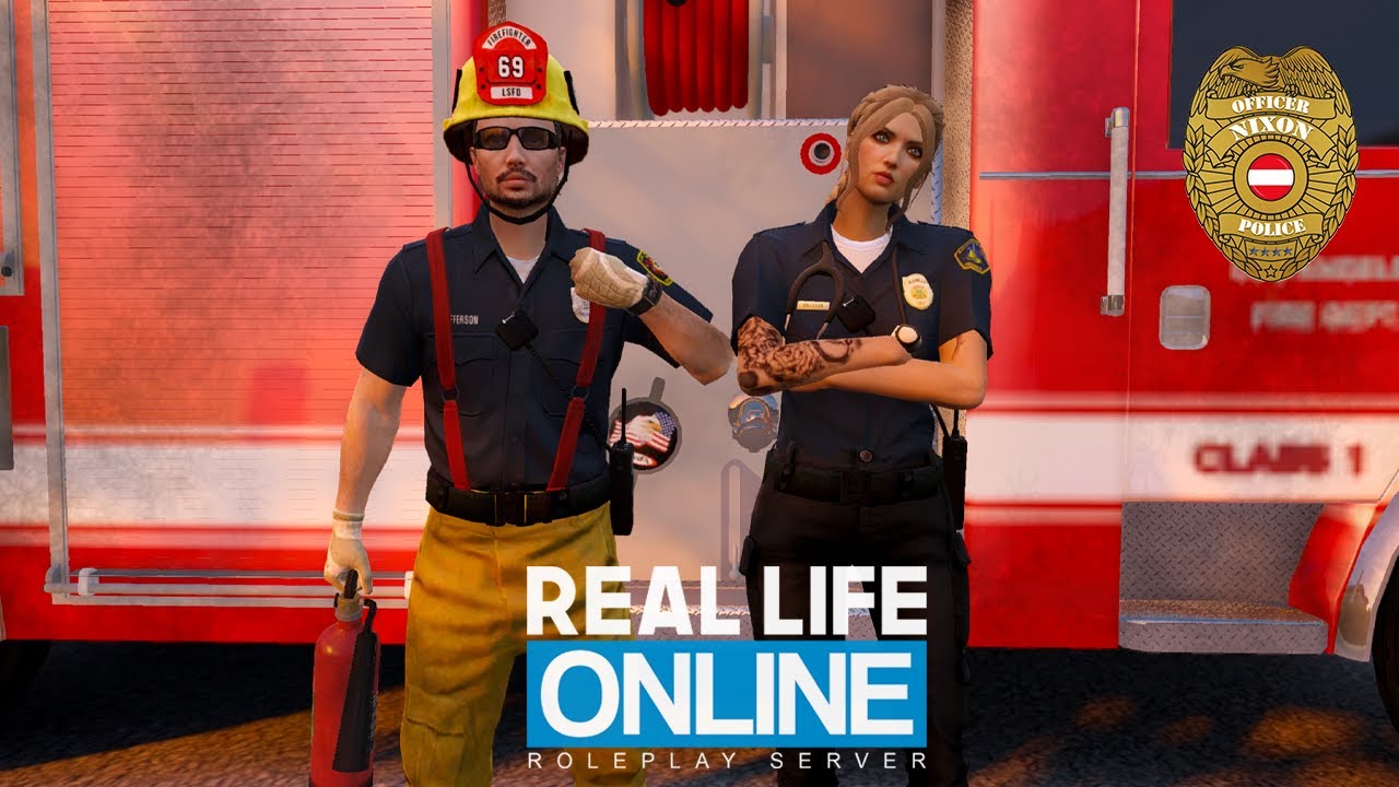 Praktikum beim LAFD mit Fr. Dr. BROT🤭 - GTA5 RLO