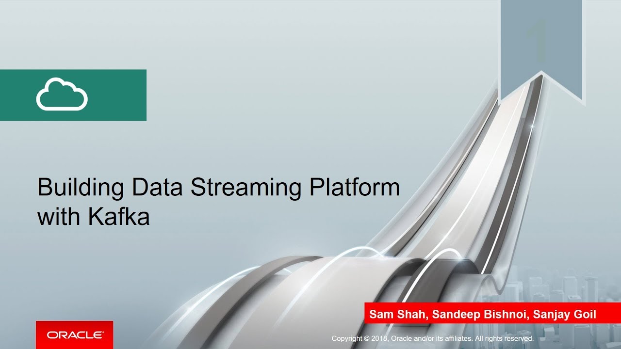 Building Data Streaming Platform with Kafka