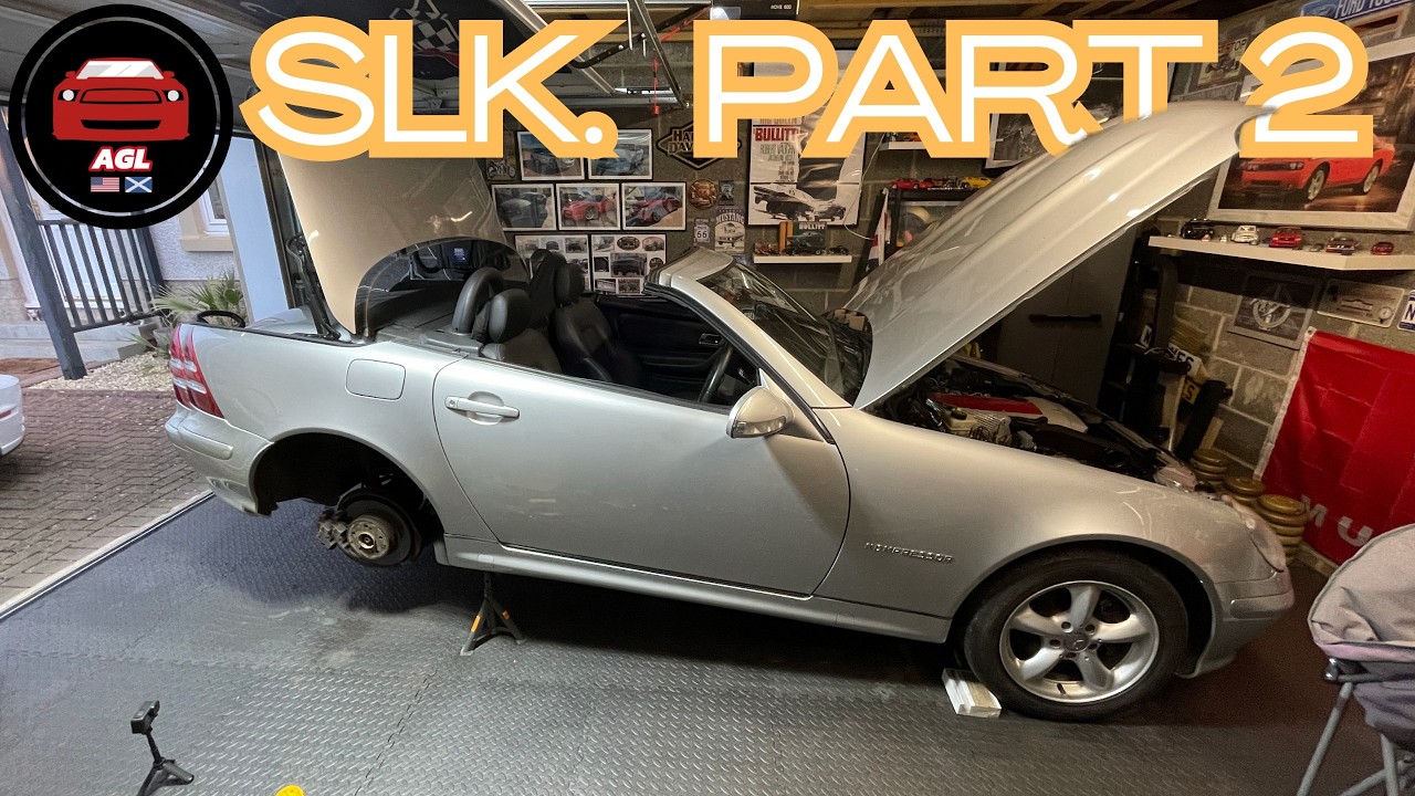 Mercedes SLK230 restoration part 2