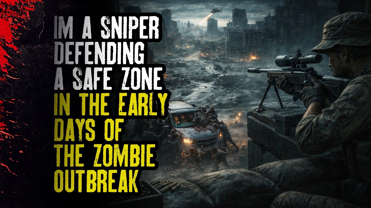 I’m a Sniper Defending a Safe Zone in the Early Days of the Zombie Outbreak