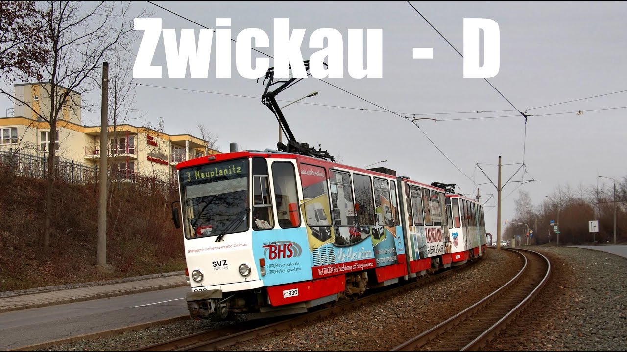 ZWICKAU TRAM - Die Straßenbahn in Zwickau (2016)