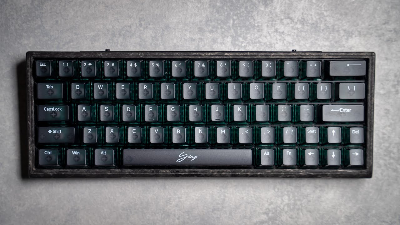 This Keyboard Is Pure Art - WLmouse Ying63