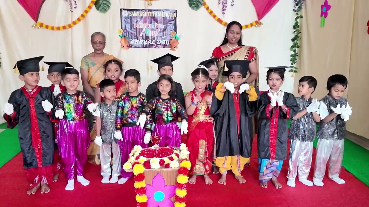 Video 1 - Prayer by Samskruthi Montessori Children.