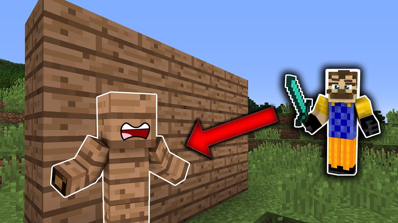ÔNG HÀNG XÓM BỊ TROLL (Minecraft Trốn Tìm Troll)