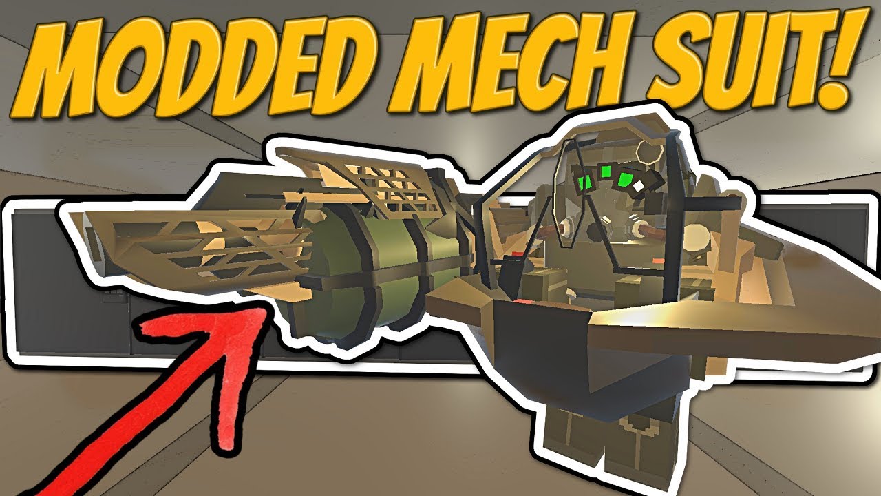 WE RAIDED WITH OVERPOWERED MECH SUITS & POWER ARMOUR! - Modded Unturned #9