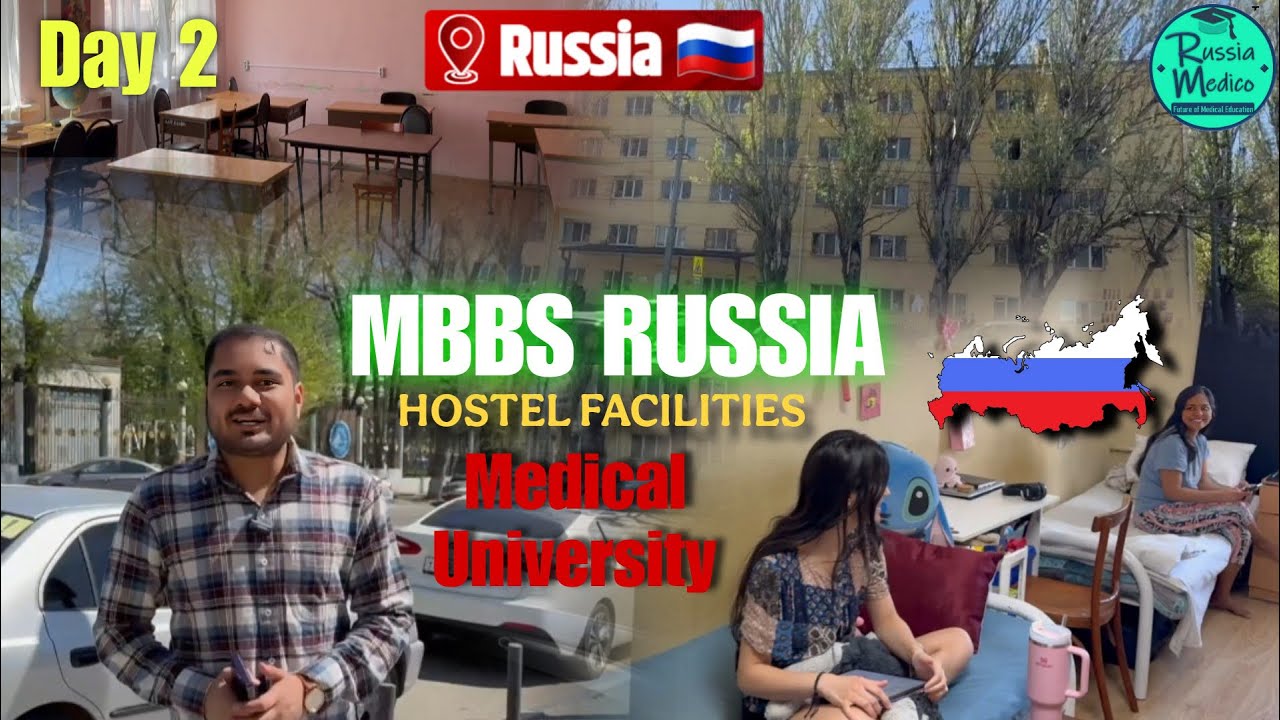 MBBS RUSSIA SERIES-2 HOSTEL 1 FACILITY IN RUSSIA  ROSTOV STATE MEDICAL UNIVERSITY #hostelinrussia