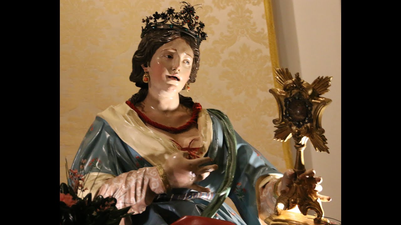 Accoglienza nuovo busto Sant'Agata alla Chiesa di  Passiano - Cava De'Tirreni - 09.03.2023 - Video 1