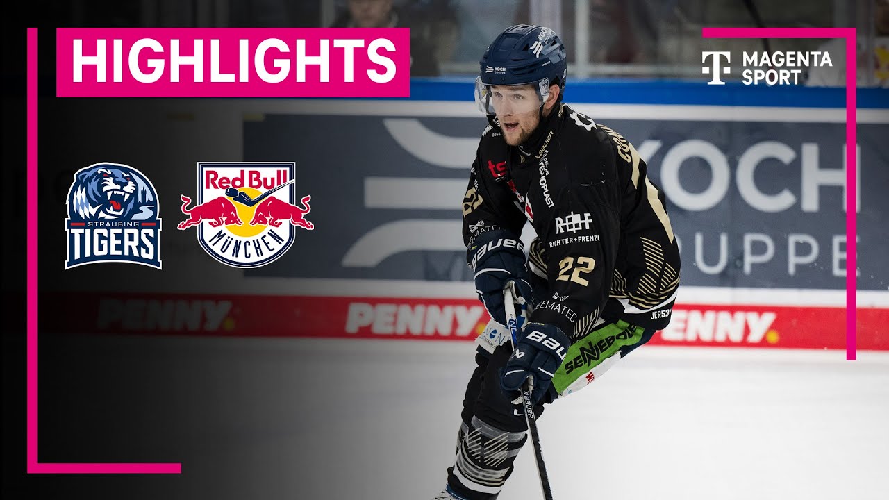Straubing Tigers - EHC Red Bull München | PENNY DEL | MAGENTA SPORT