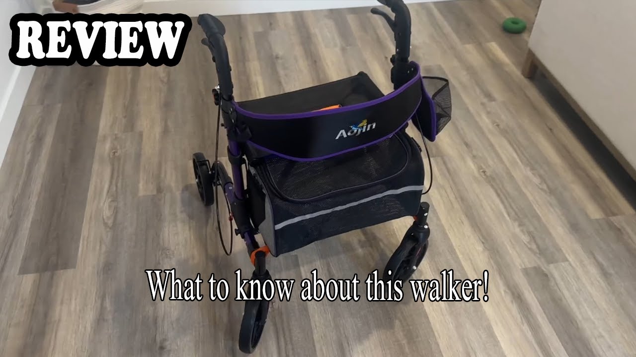 Aojin Walkers for Seniors Review (2025) - What to know about this walker!