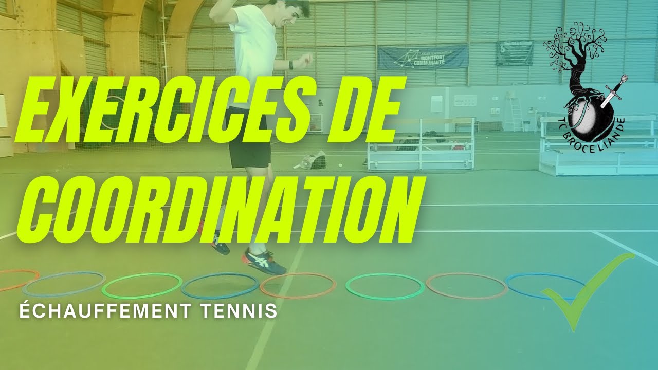 Exercices de coordination au tennis (jeu de jambes)