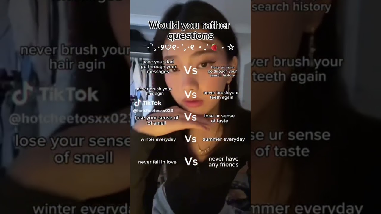 Would u rather questions ✨ #aesthetic #advice #tips #ideas #wouldyourather #questions