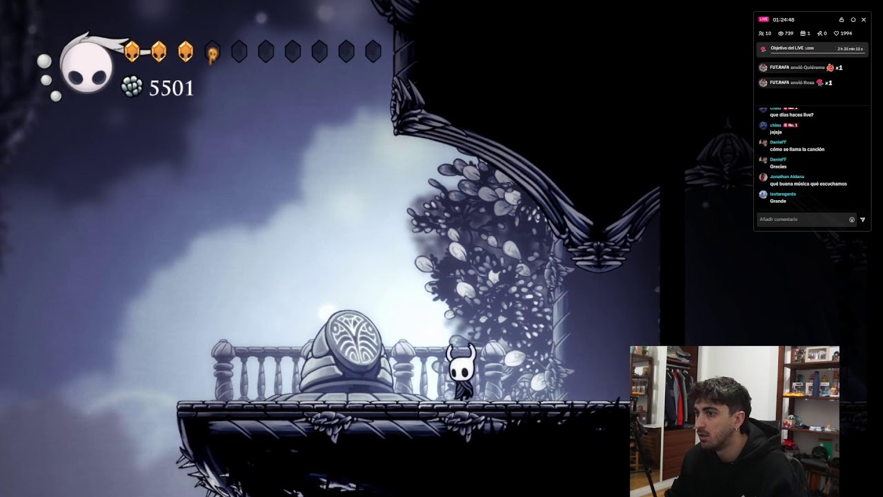 Sendero del Dolor en HOLLOW KNIGHT