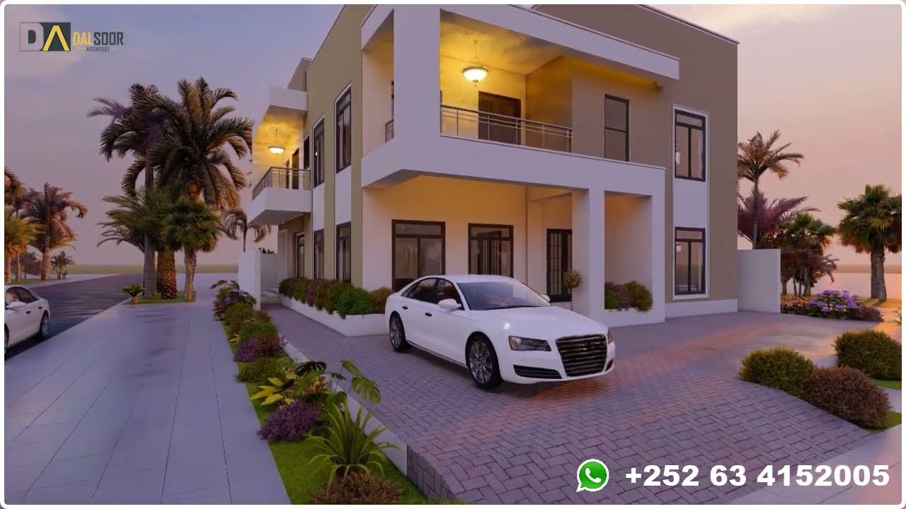 Guri Fooq ah G+1 | Dalsoor Architects | Naqshado dhisme Casri ah