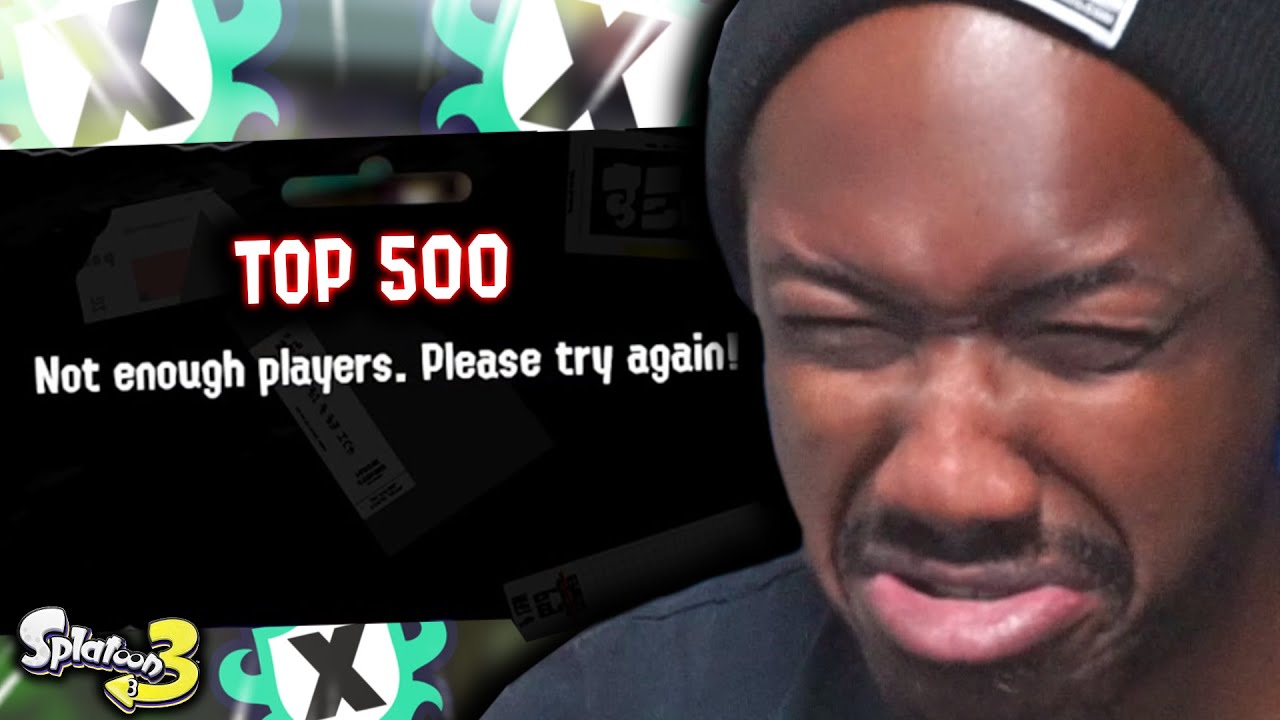 The Harsh Reality Of Splatoon 3 Top 500 Rank