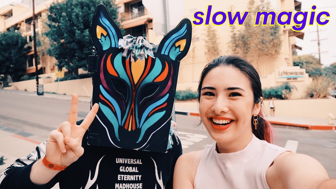SLOW MAGIC Interview- getting married, mask, imaginary friends