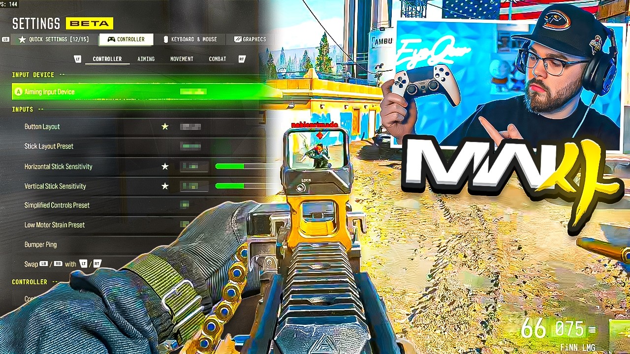 ЛУЧШИЕ *НОВЫЕ* НАСТРОЙКИ в Modern Warfare 4! 🎮👑
