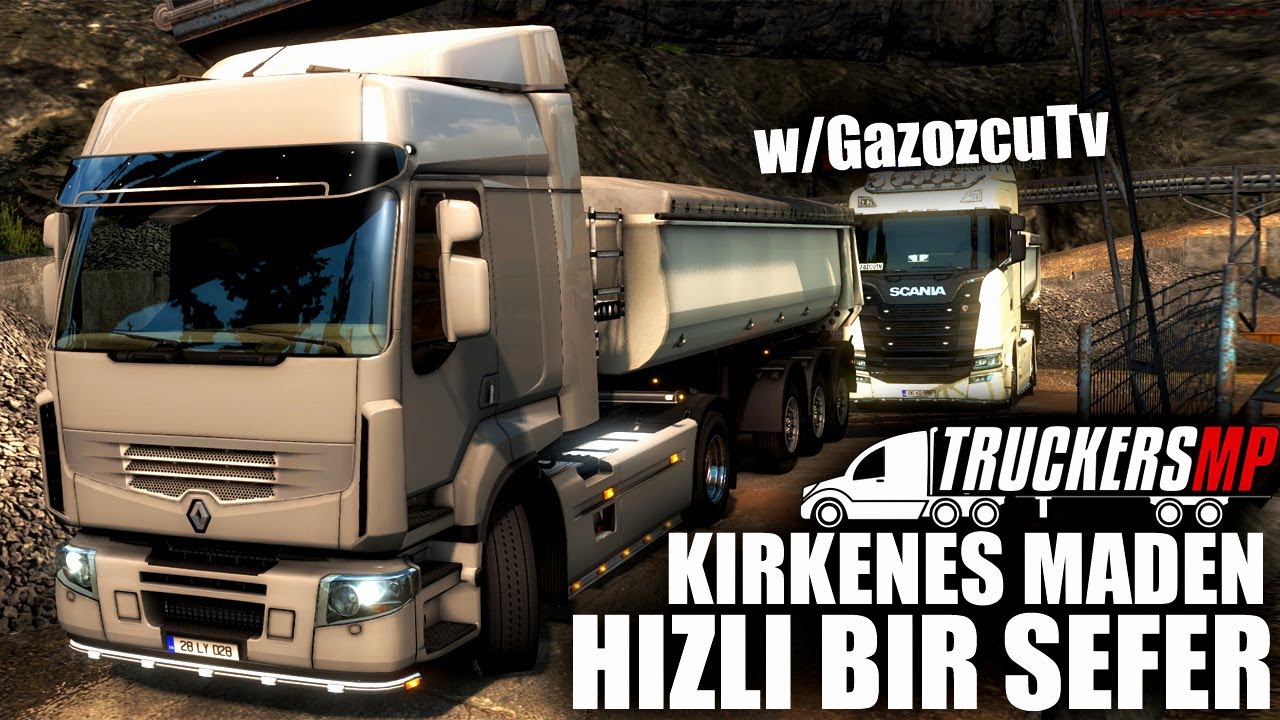HIZLI BİR MADEN YOLCULUĞU | KİRKENES MADEN YOLU - ETS 2 - TruckersMp | (G27) - w/GazozcuTv