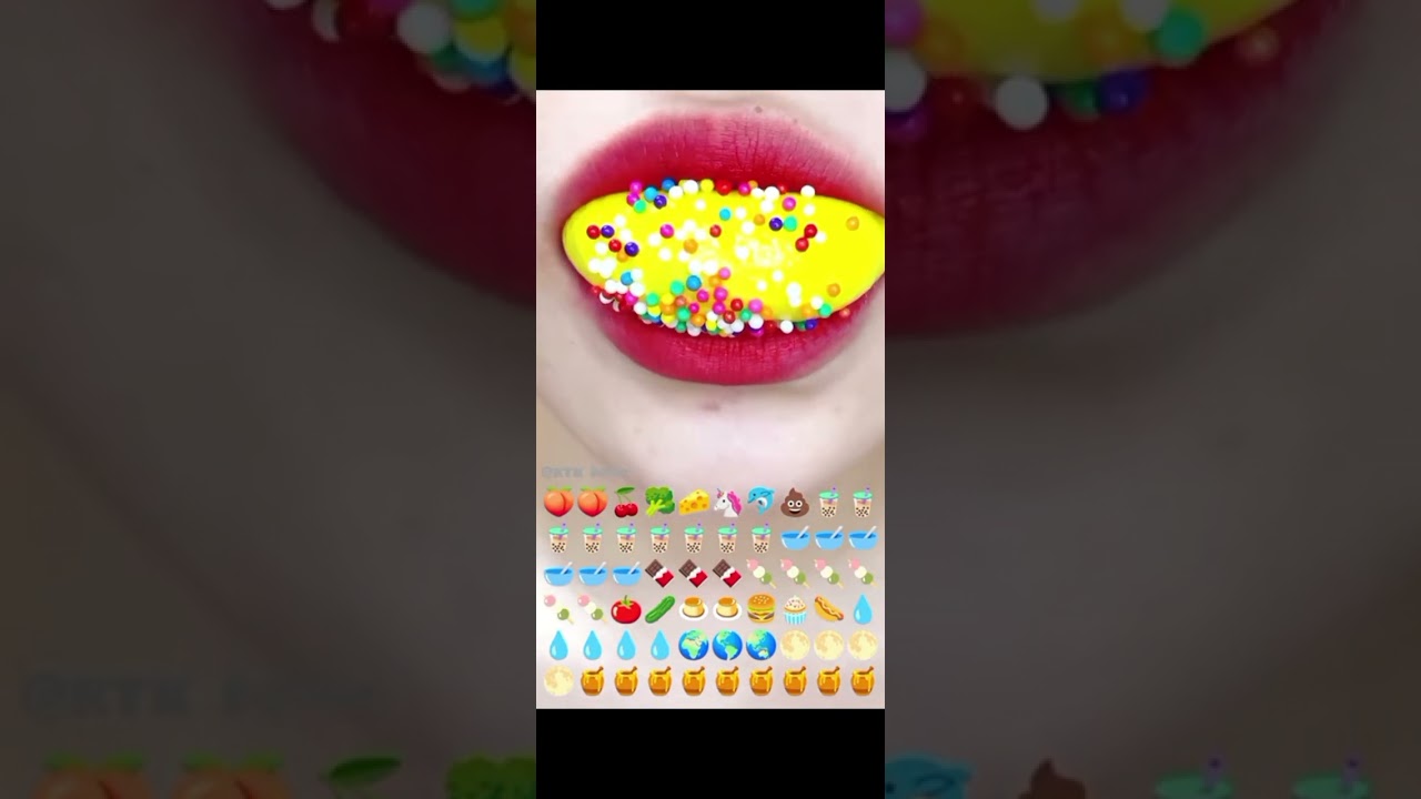 АСМР+истории от Даши рокс.еда по эмодзи 🍒🫔🌰🥭🍑🧊🍄🍌🍓🌶️🧀