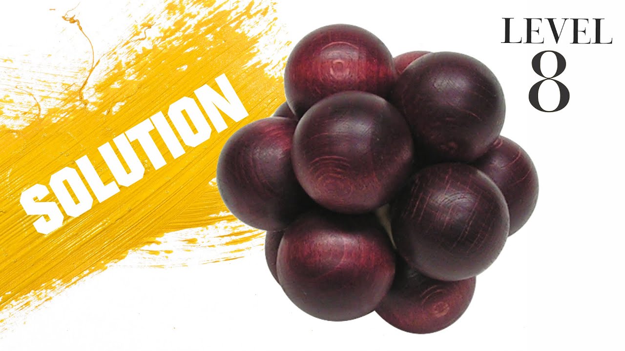 Kiss a wood puzzle from Vinco - Solution