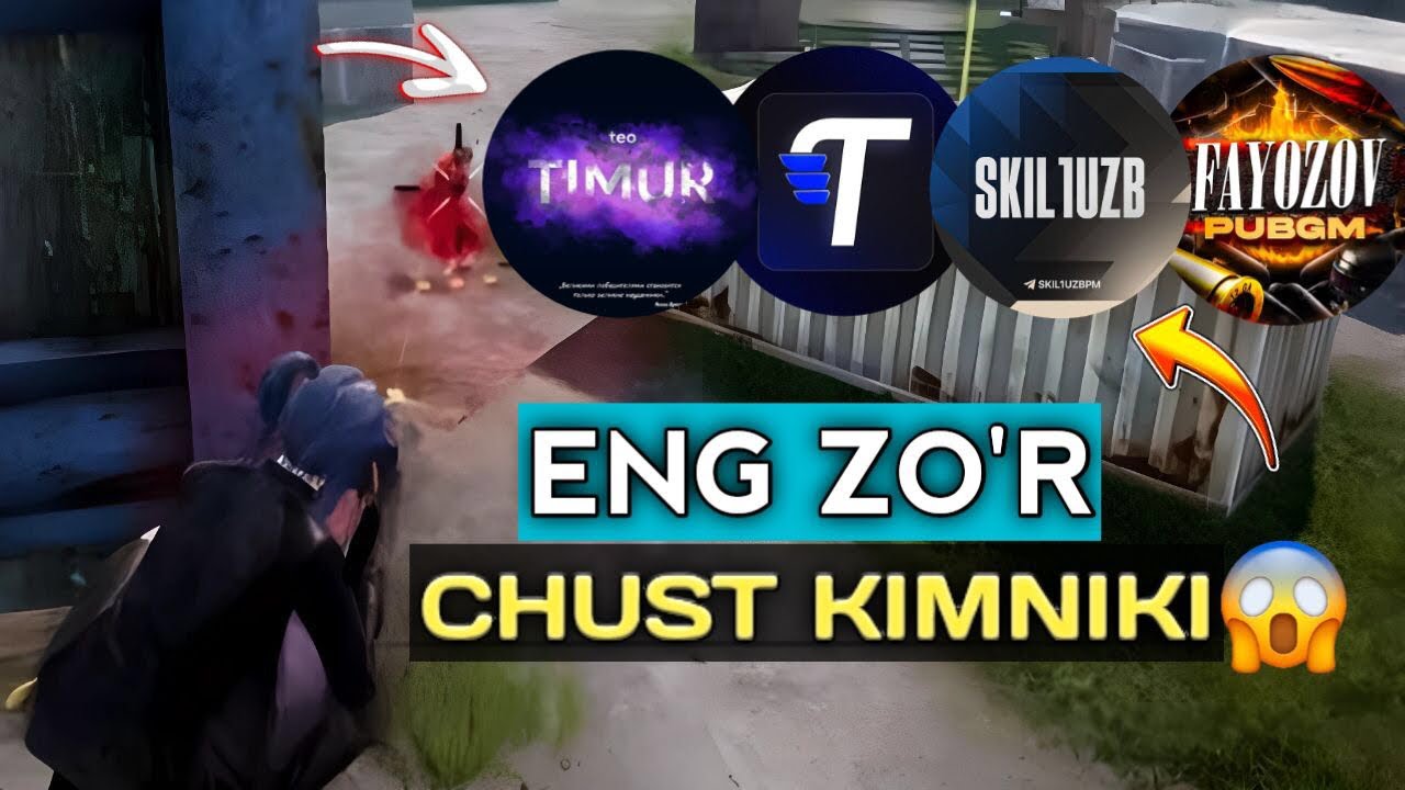 ENG ZO’R CHUST KIMNIKI🤔 | TDMERLAR CHUSTINI SINAB KORAMIZ🤩 | PUBG MOBILE❤️