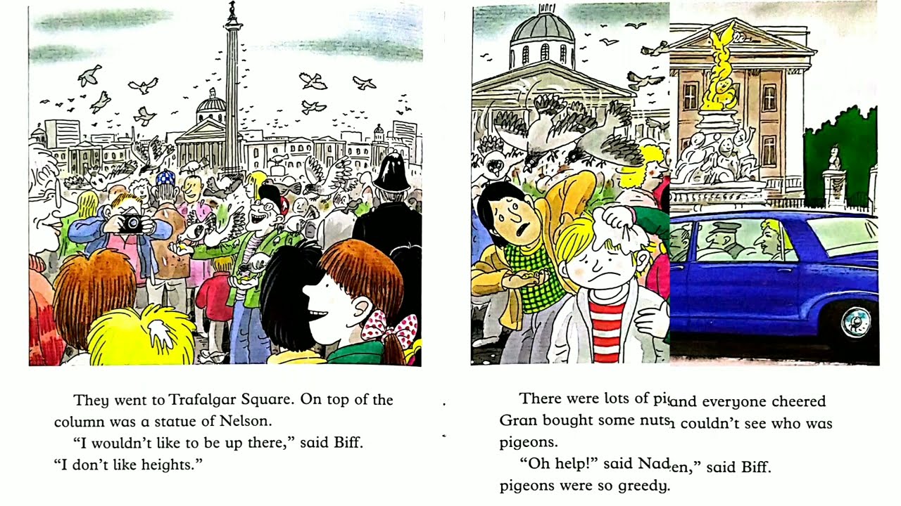 День в Лондоне, Oxford Reading Tree, уровень 8 | Истории Биффа Чипа и Киппера | ИЗУЧАЙТЕ АНГЛИЙСКИЙ
