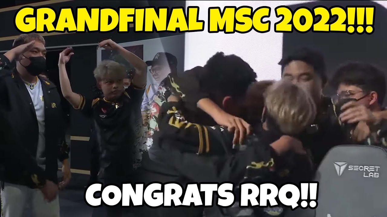 YOOOOO RRQ MASUK GRANDFINAL MSC 2022 BRADERRR!!!!!