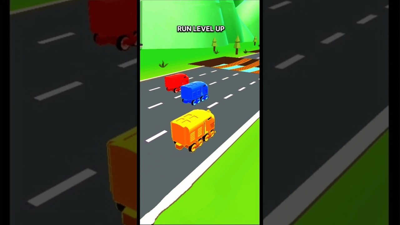 Shape shifting🚊Funny Race Gameplay new hyper Casual Games #shapeshifting #gameplay #shorts