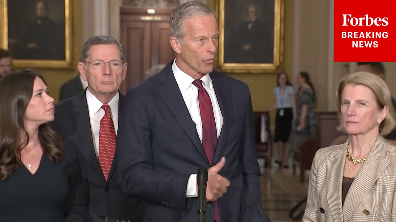 BREAKING NEWS: John Thune And Senate Republican Leaders Hold Press Briefing As Iran War Intensifies