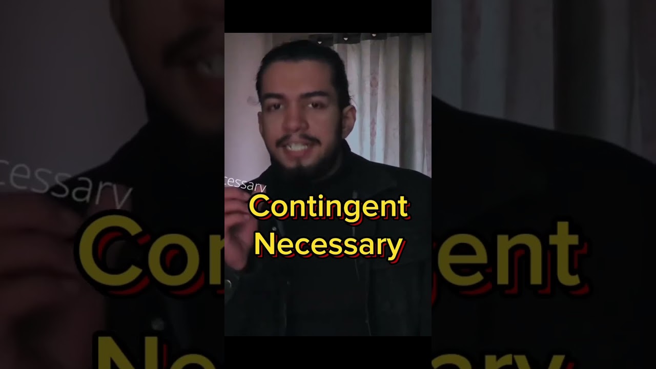 Understand Contingency Argument #contingencyargument #existenceofgod #philosophyofreligion #shorts