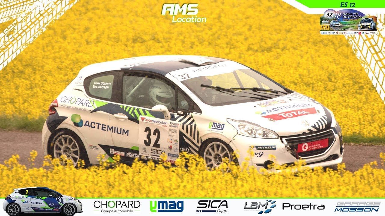 Rallye du Dijon Côte d'Or 2019 - ES12 - Benjamin Mosson Cindy Gounot - 208 R2