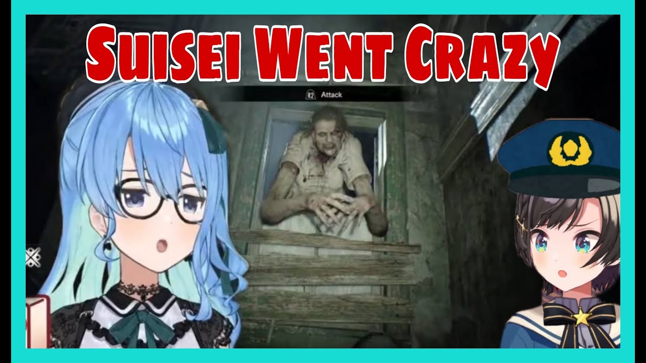 Hoshimachi Suisei Is Scarier Than Marguerite Baker | Resident Evil 7 [Hololive/Eng Sub]