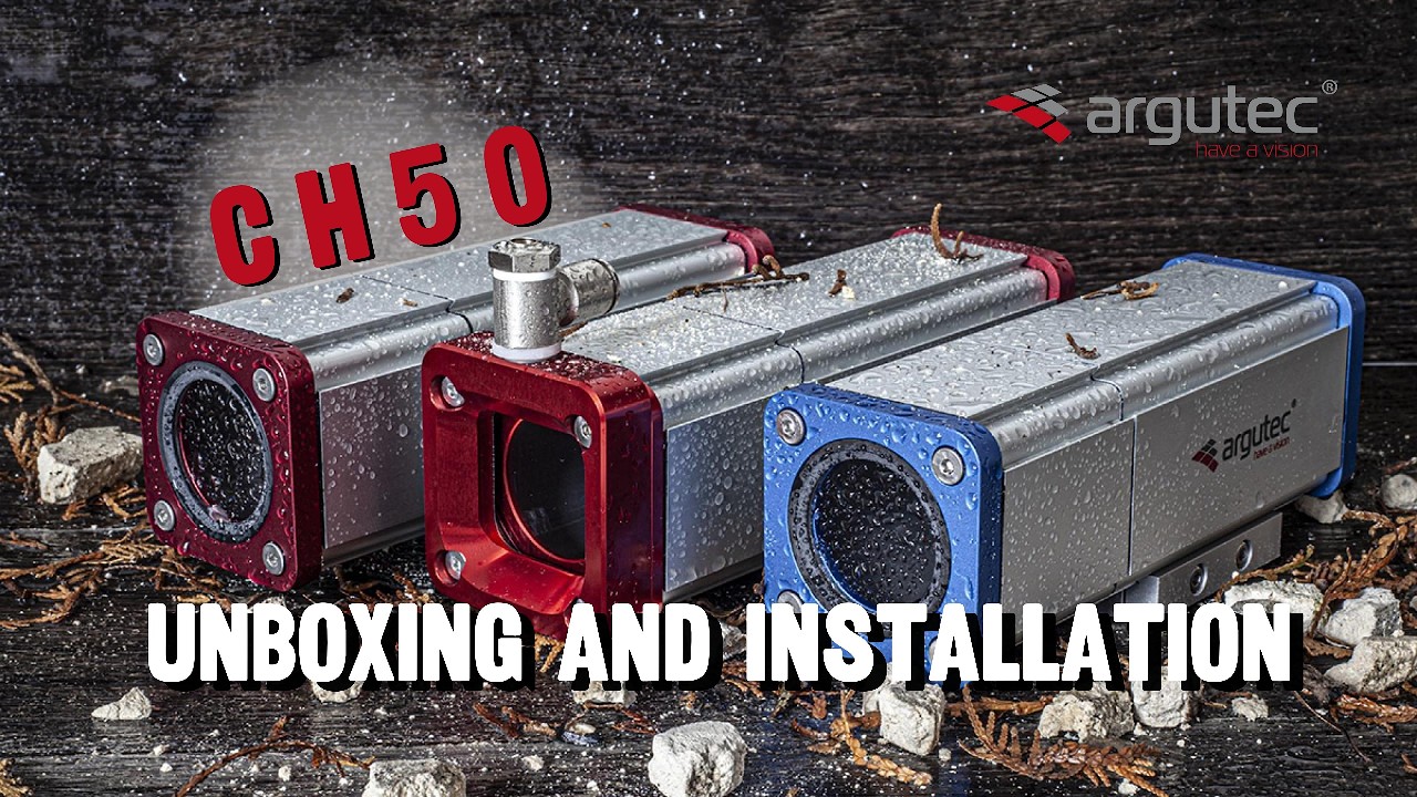 CH50 Industrial camera enclosure - Unboxing and installation