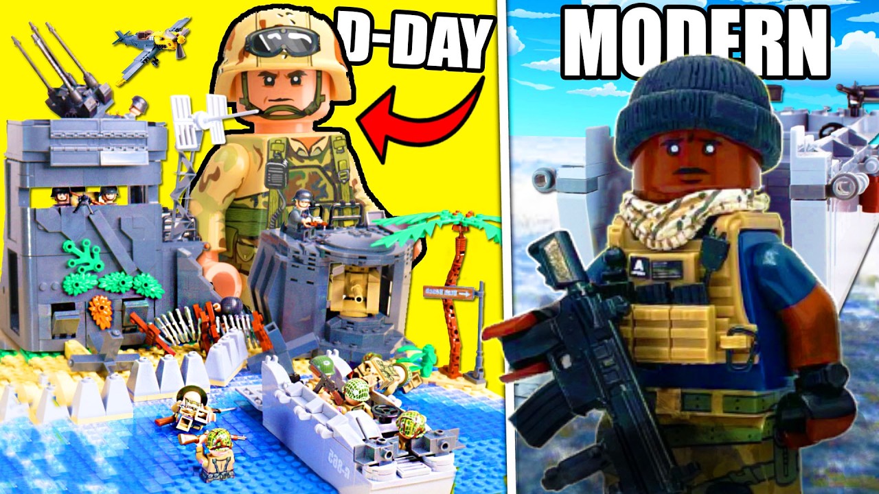 I built Modern D-DAY in LEGO...
