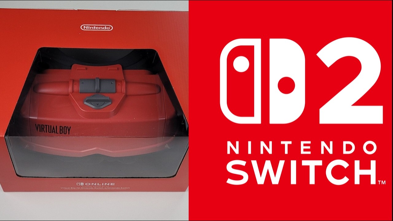 VIRTUAL BOY SYSTEM FOR NINTENDO SWITCH 2 UNBOXING
