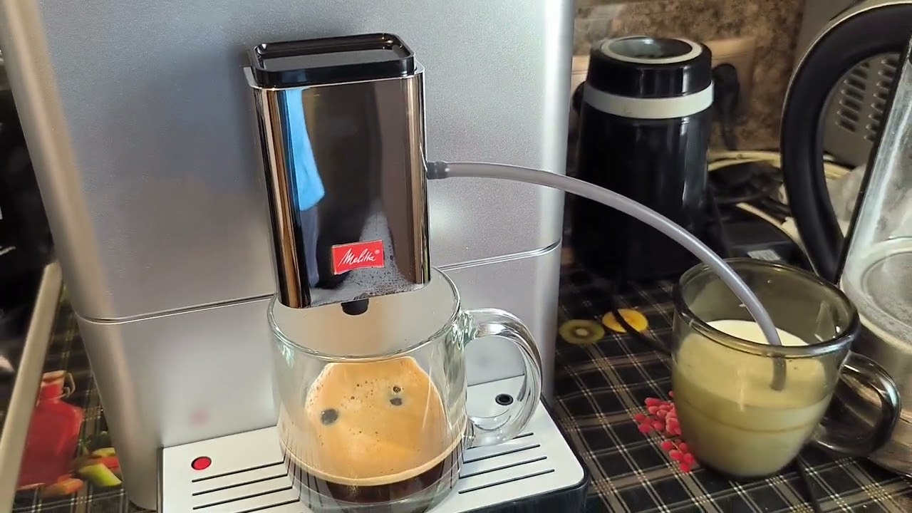 Кофемашина Melitta Passione OT  . Готовим Капучино с двойным эспрессо ( эксперименты)!!! Супер.!!!