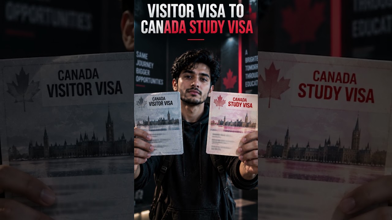 Canada Visitor To Study Visa 2026 | Rajveer Chahal