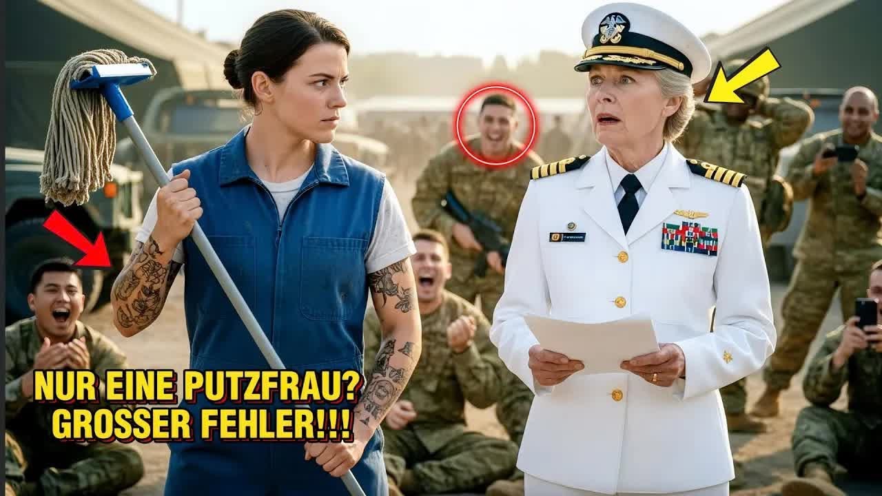 Der Admiral hört die SEAL Putzfrau 9 Sprachen sprechen – ihr nächster Zug schockt die Basis